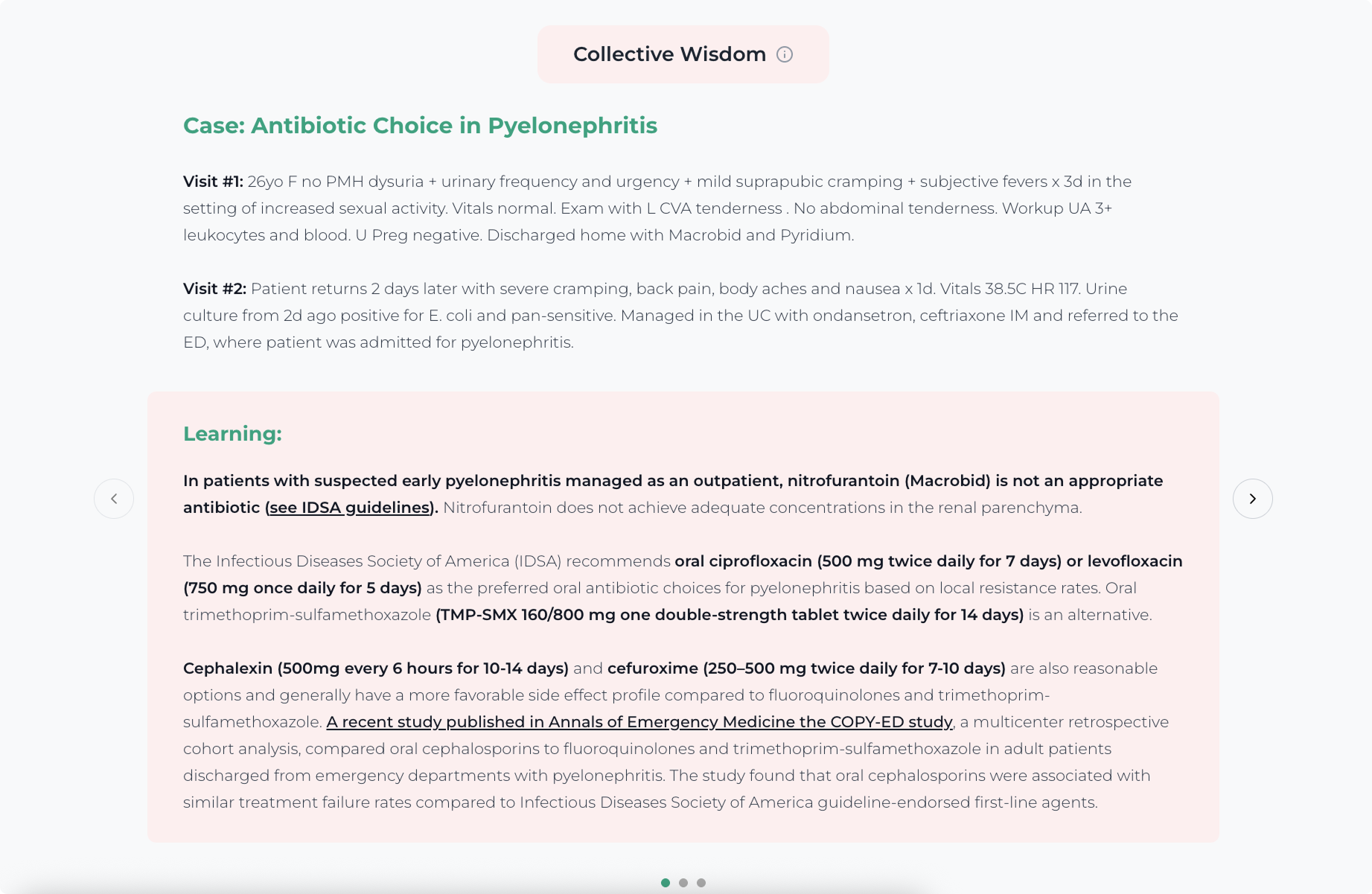 Collective Wisdom Feature
